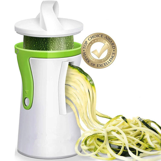 LMETJMA Heavy Duty Spiralizer Vegetable Slicer Zucchini Pasta Maker KC0335