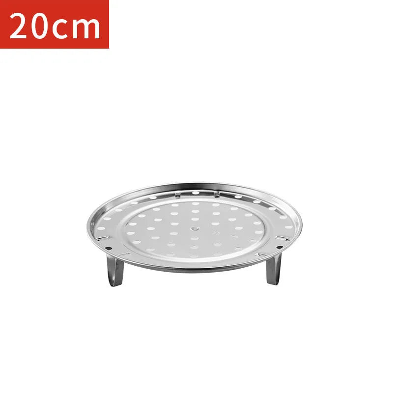 Stainless Steel Steamer Rack Folding Dumplings Tray Cooking Accessories