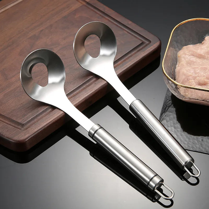 Stainless Steel Non-Stick Meatball Maker Spoon Kitchen Tool