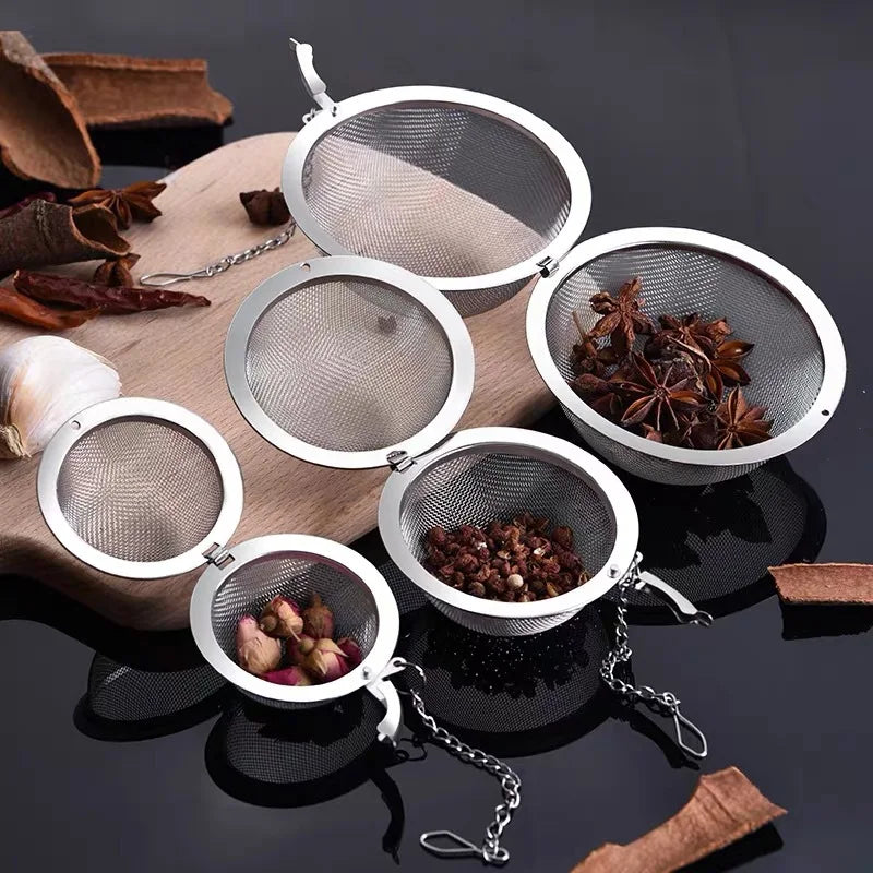 Stainless Steel Tea Infuser Ball Strainer Coffee Filter Spice Diffuser