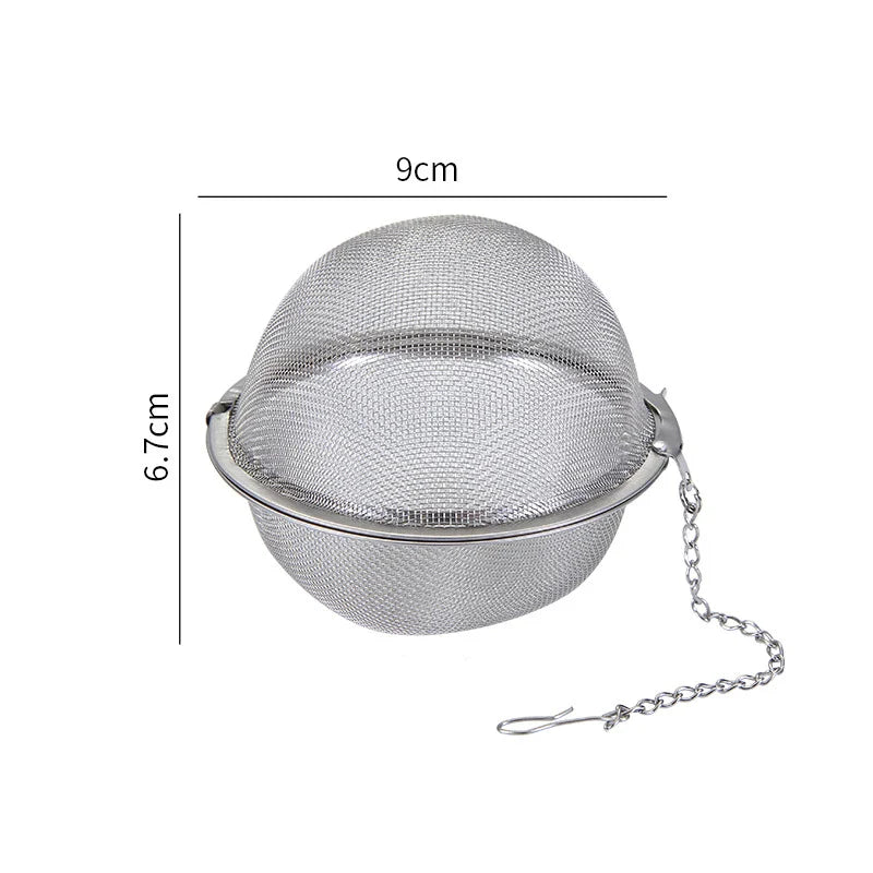 Stainless Steel Tea Infuser Ball Strainer Coffee Filter Spice Diffuser