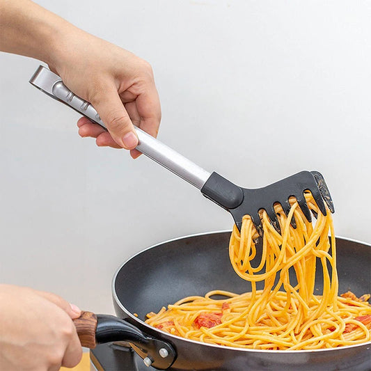 Stainless Steel Heat-resistant Non-slip Noodle Tongs