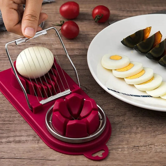 Multifunctional Stainless Steel Egg and Meat Slicer Cutter