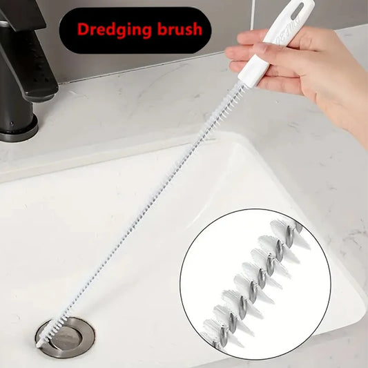 45cm Flexible Drain Cleaning Brush Hair Clog Remover Tool