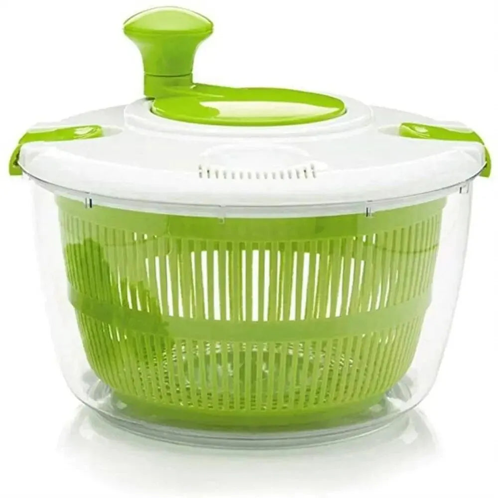 Salad Spinner Vegetable Fruit Dehydrator Manual Kitchen Tool