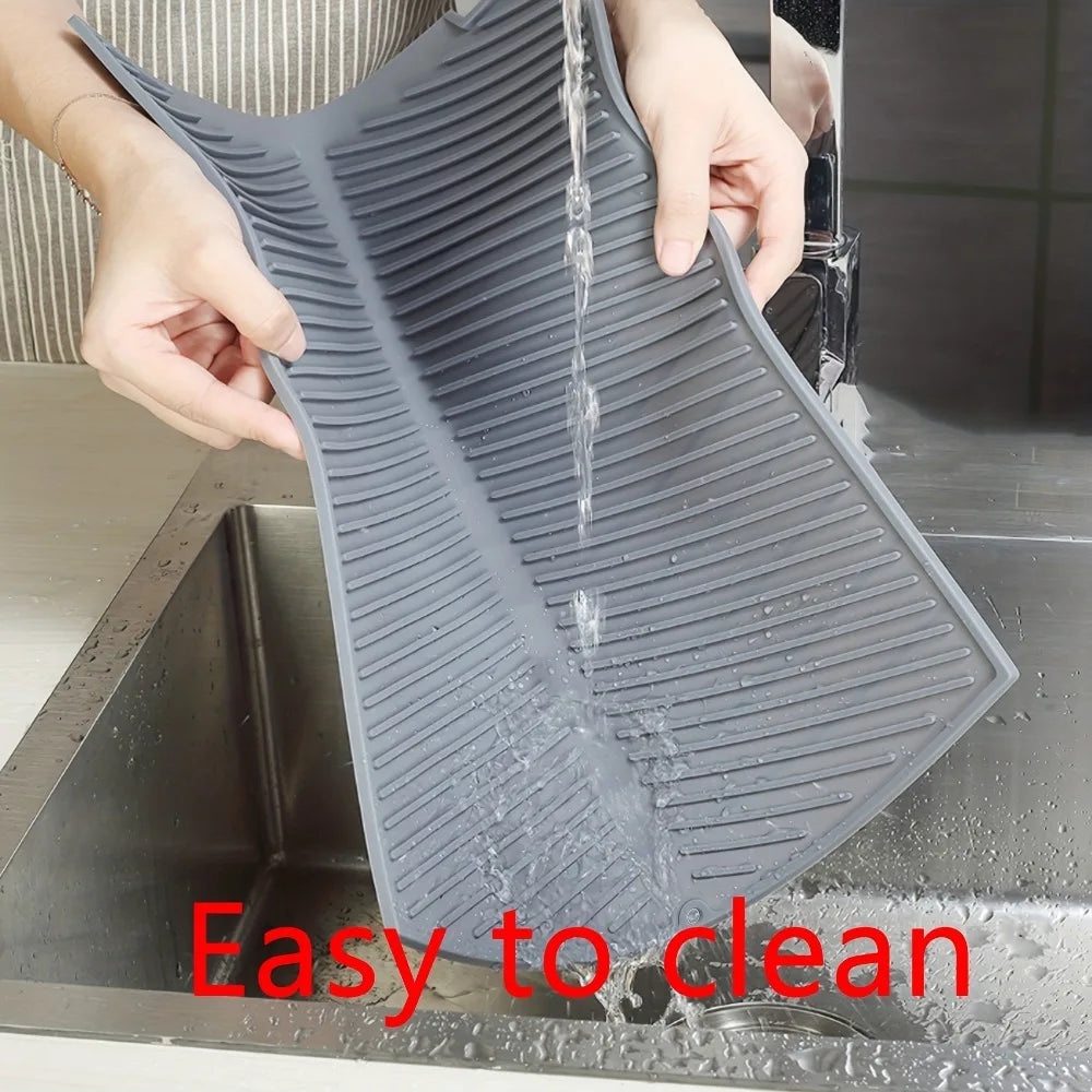 Silicone Foldable Heat-Resistant Drain Pad