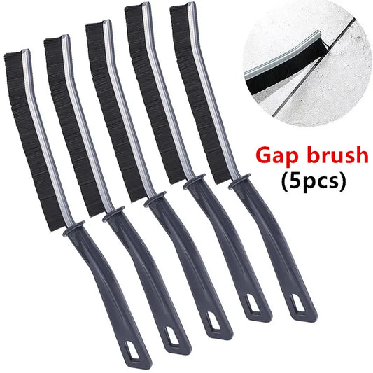 Crevice Brush Stiff Bristles Cleaning Tool for Bathtubs & Kitchen