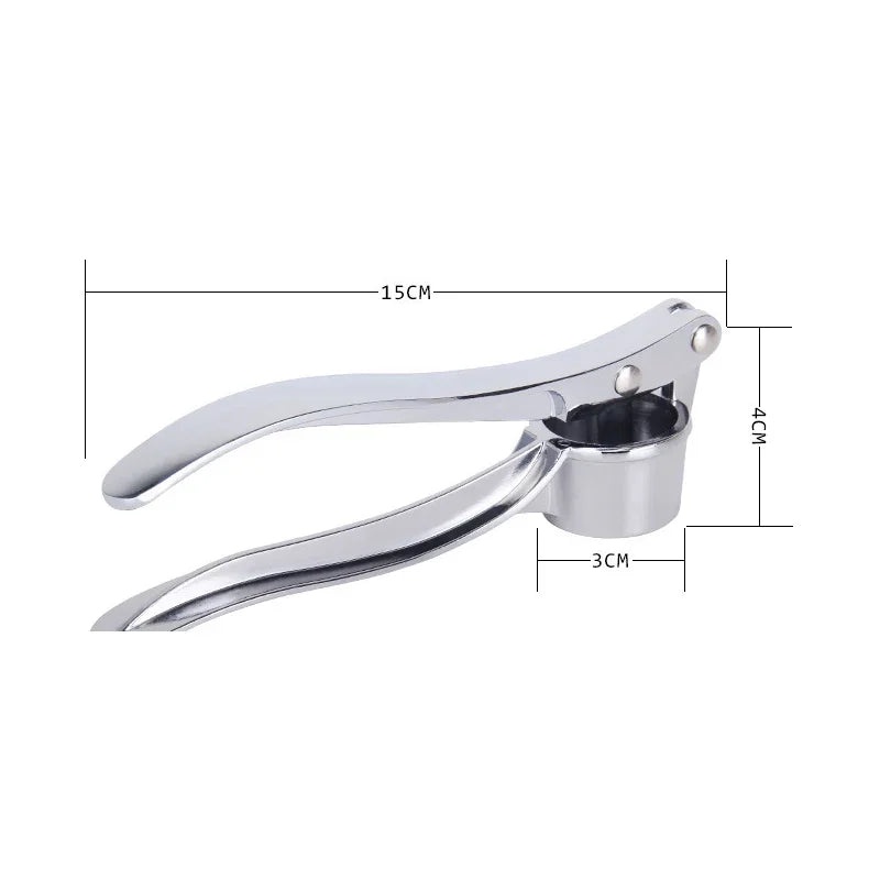 Stainless Steel Garlic Press Squeezer Tool