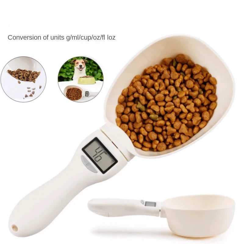 Pet Food Scale Digital Measuring Spoon LCD Display