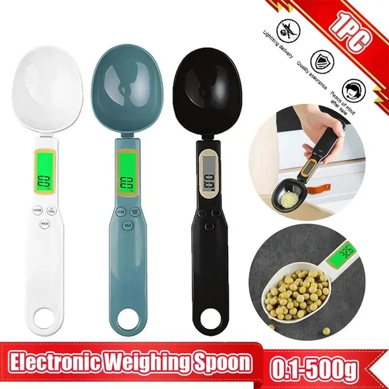 Mini Digital Spoon Scale 0.1-500g LCD Kitchen Food Scale