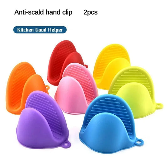 Silicone Oven Mitts Heat Resistant Non-Slip Kitchen Gloves