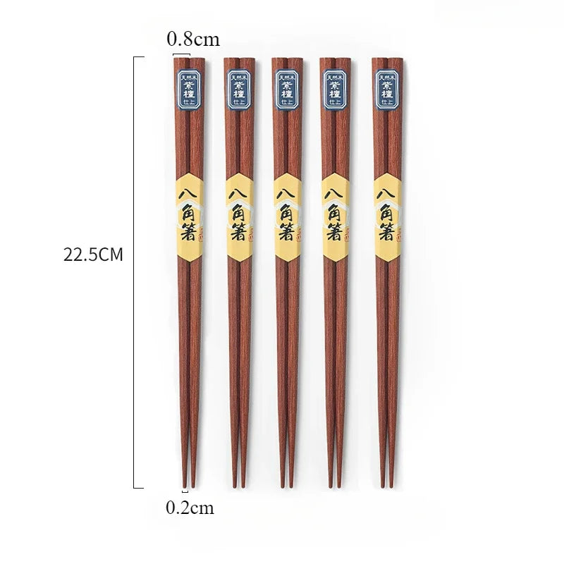 Japanese Wooden Chopsticks Set Sushi Chopsticks Sashimi Cooking Ramen Specialized Cutlery Pointed Chopsticks Kitchen Accessories