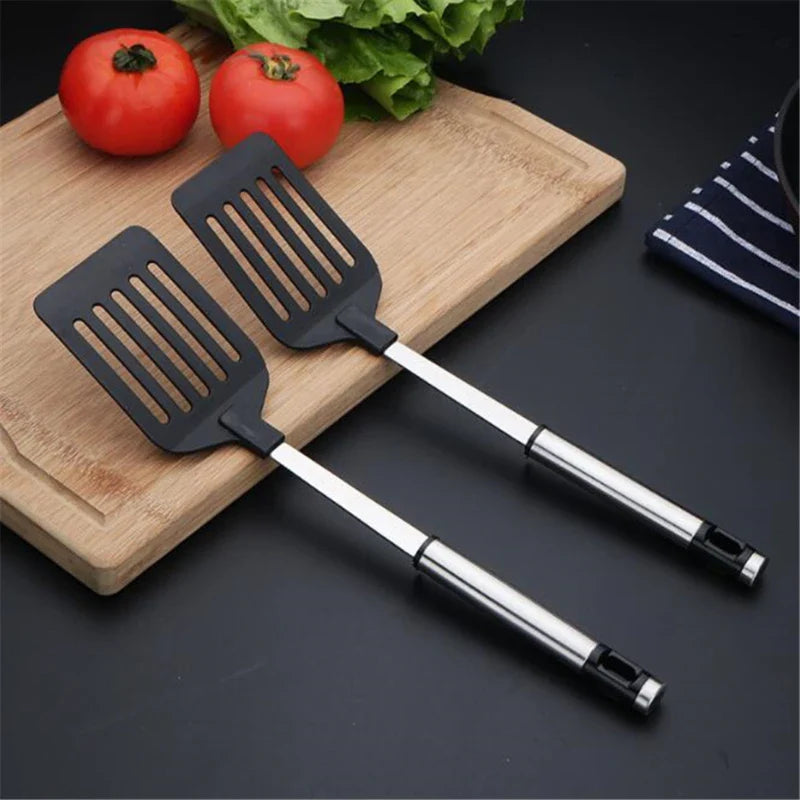 Stainless Steel Spatula Nylon Handle Cooking Utensils