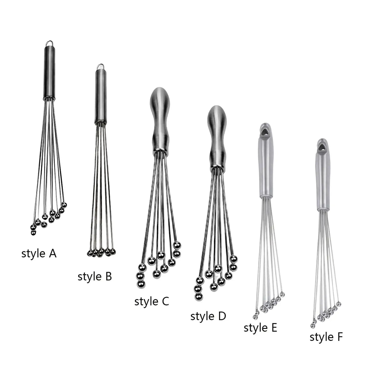 Stainless Steel Mini Whisk Egg Beater Manual Mixer