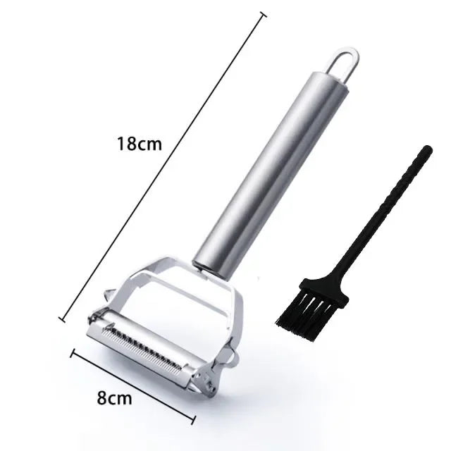 Stainless Steel Peeler, Grater, Julienne Slicer for Vegetables