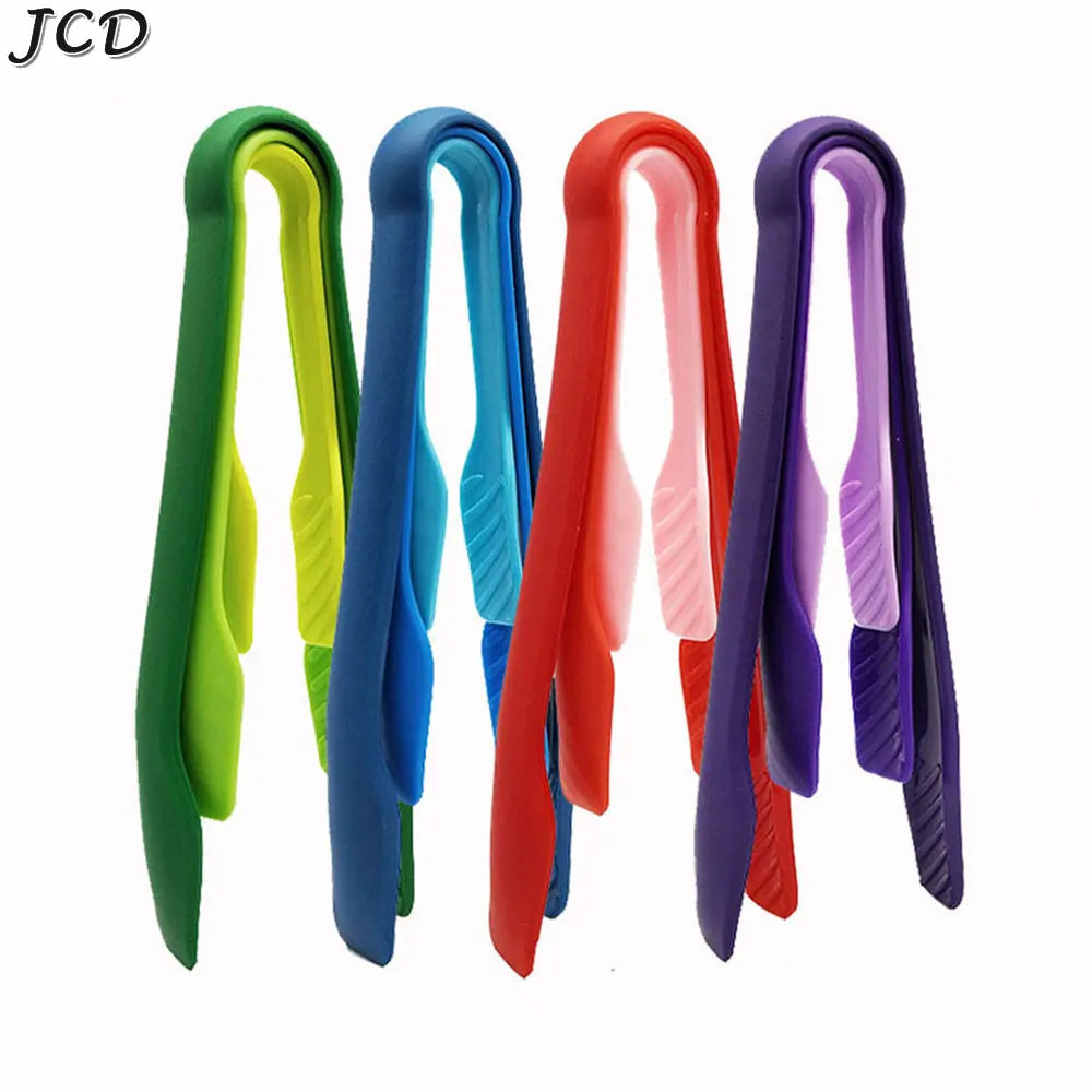 JCD 3pcs Non-slip Kitchen Tongs BBQ Salad Tools