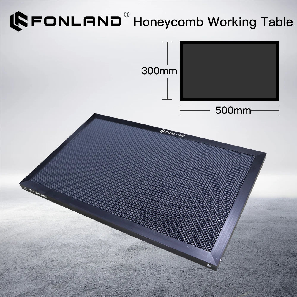 FONLAND Honeycomb Laser Engraver Table 300x500mm Customizable CO2 Cutting Platform