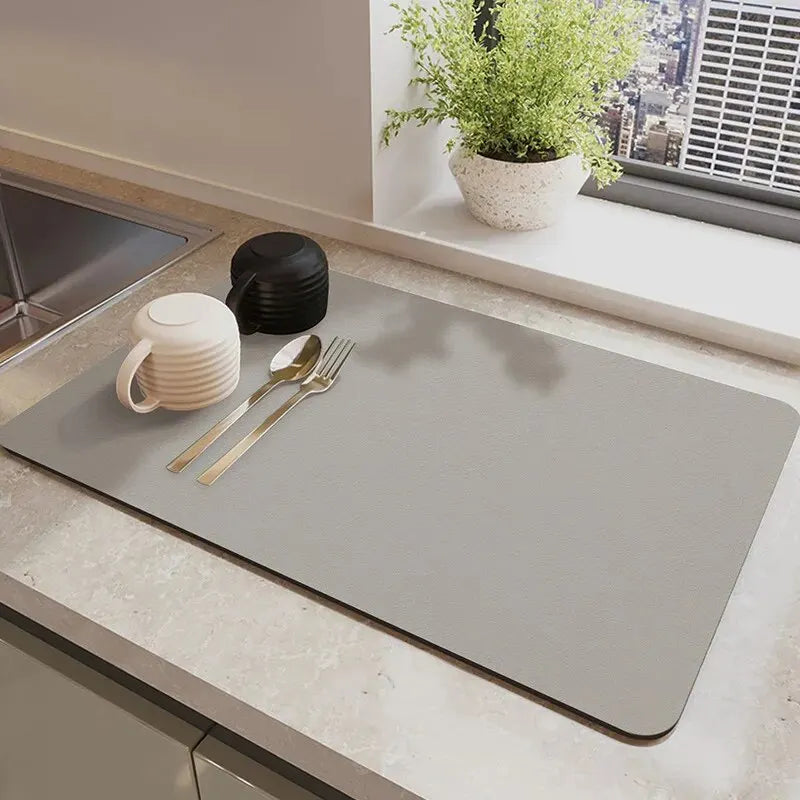 Multi-Purpose Absorbent Kitchen Counter Mat