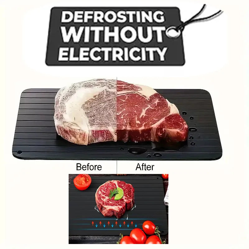 Quick Defrosting Tray for Rapid Thawing Meat