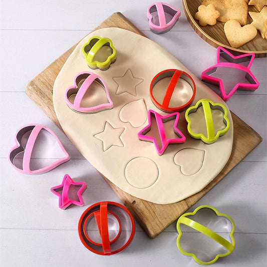 3Pcs Stainless Steel Cookie Cutter Set - Round Biscuit & Pastry Molds