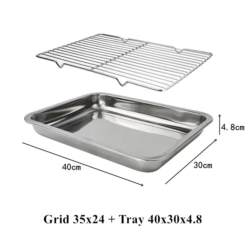 Stainless Steel Baking Tray Cooling Rack