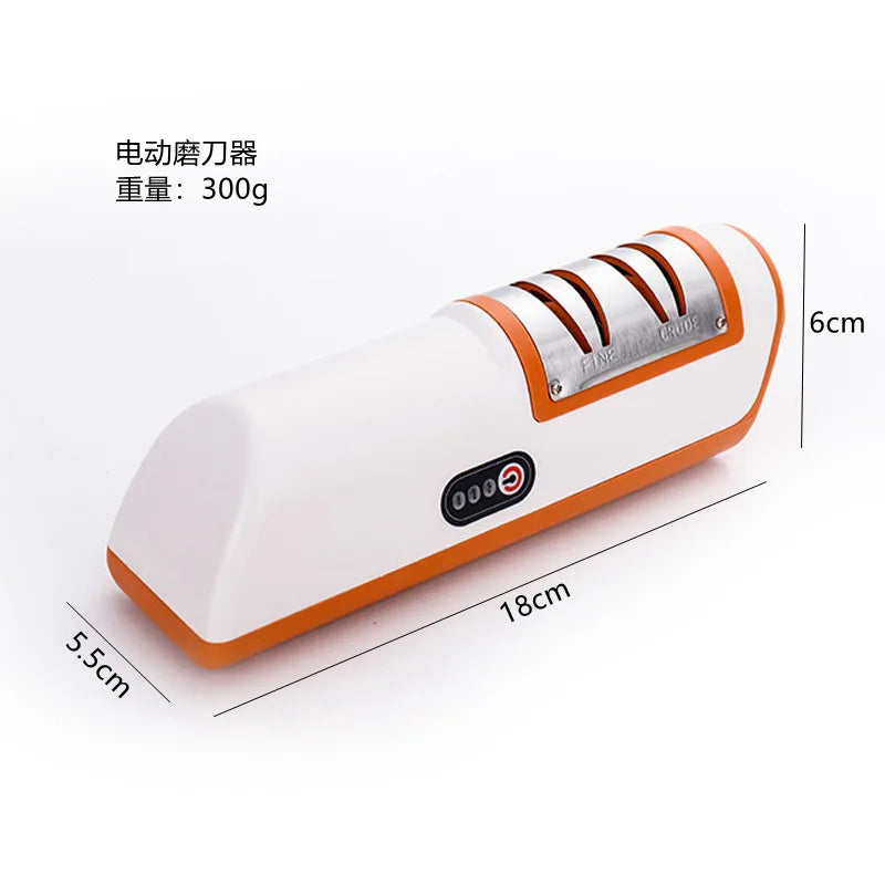 Electric Knife Sharpener, Multifunctional 4-Gear Automatic Professional Kitchen Accessory