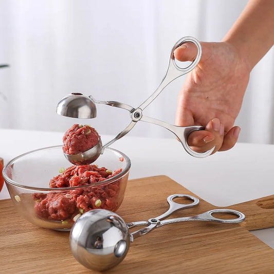 Stainless Steel Non-Stick Meatball Maker Mold Kitchen Tool