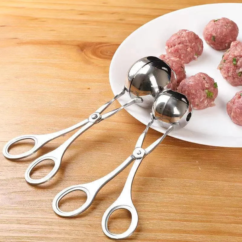 Stainless Steel Meatball Maker Non-Stick Rice Ball Shaper Kitchen Tool