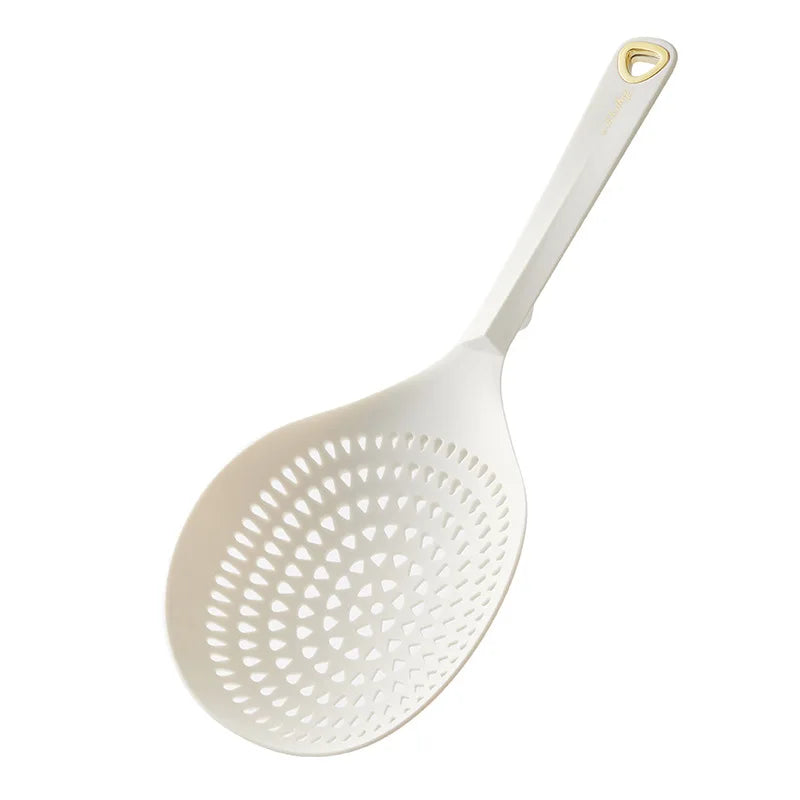 Large High-Temperature Resistant Plastic Colander Skimmer Spoon for Noodles and Pasta