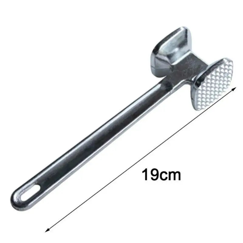 Stainless Steel Meat Tenderizer Hammer Mallet Tool for Beef, Chicken, Pork