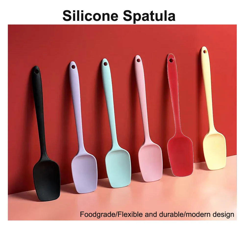 Silicone Spatula 21cm/27cm Food Grade Baking Tool