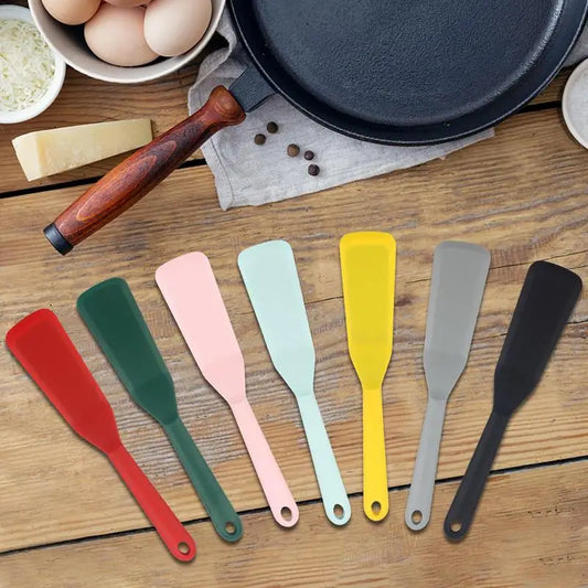 Silicone Non-stick Fish Frying Spatula Pancake Kitchen Tool