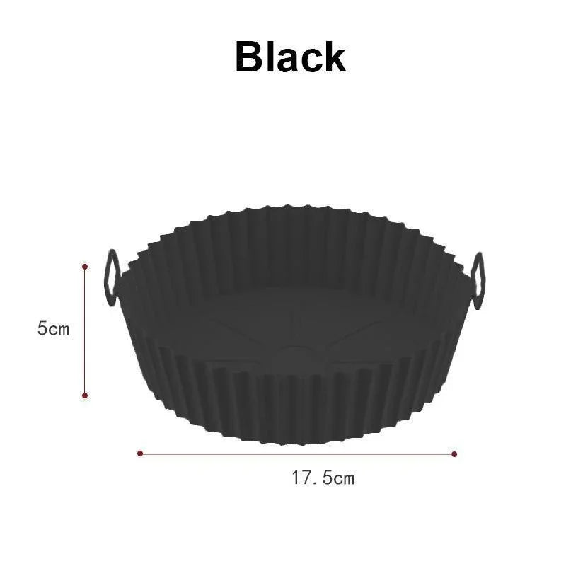 Reusable Non-Stick Silicone Air Fryer Liners & Basket Accessories