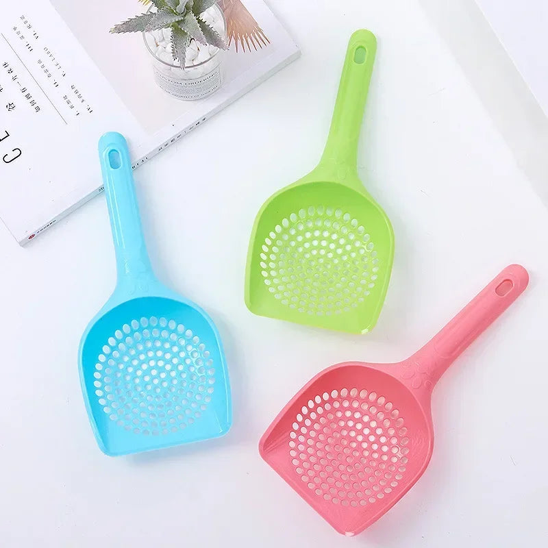 Durable Cat Litter Scoop Plastic Waste Tray Cleaner