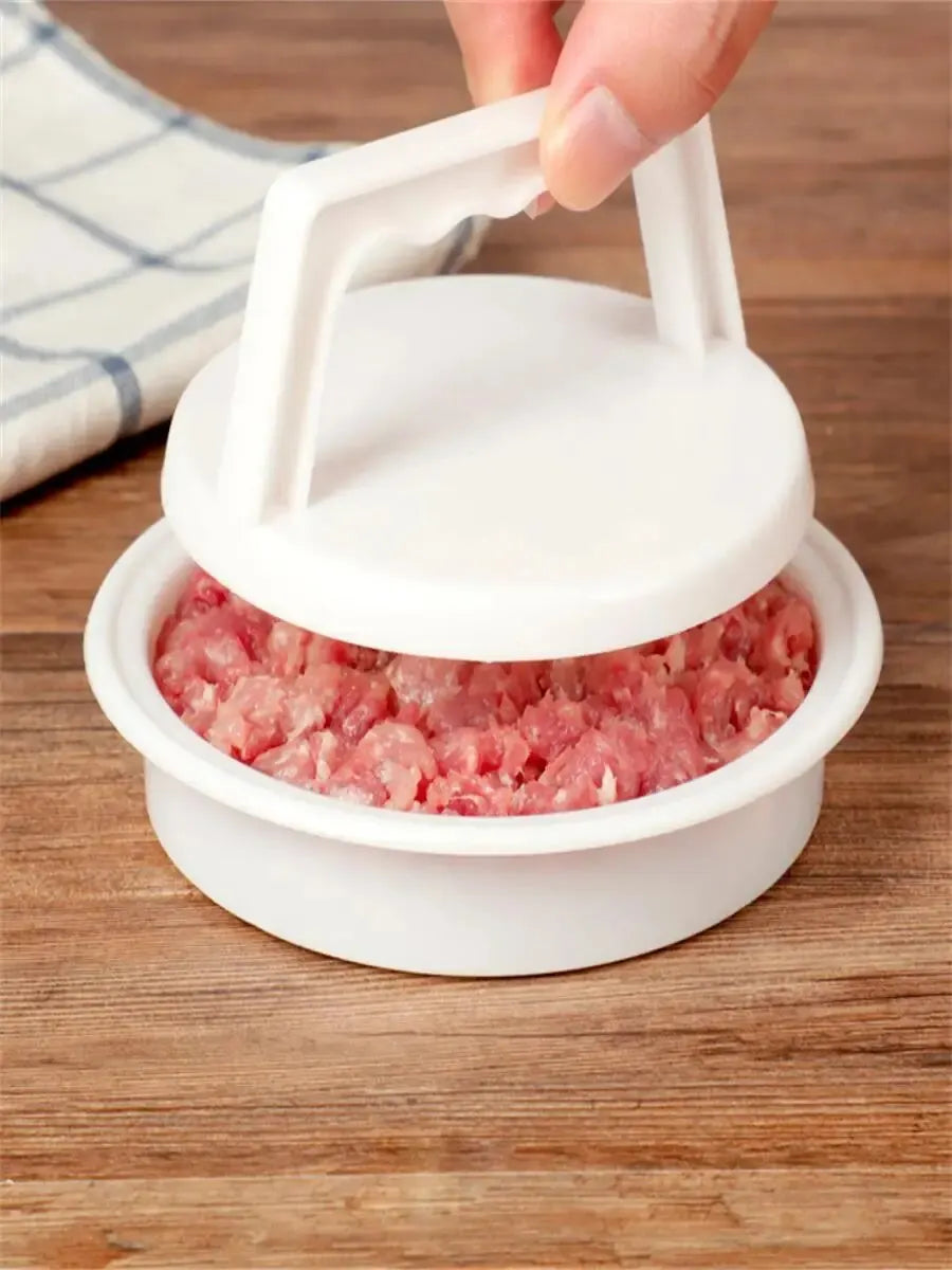 Plastic Burger Press Meatloaf Mould Kitchen Tool