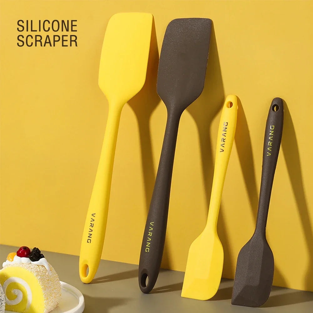 Silicone Cake Spatula Scraper Set