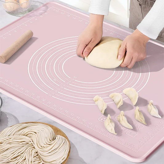 Silicone Non-stick Baking Mat Pastry Dough Rolling Pad Heat-resistant