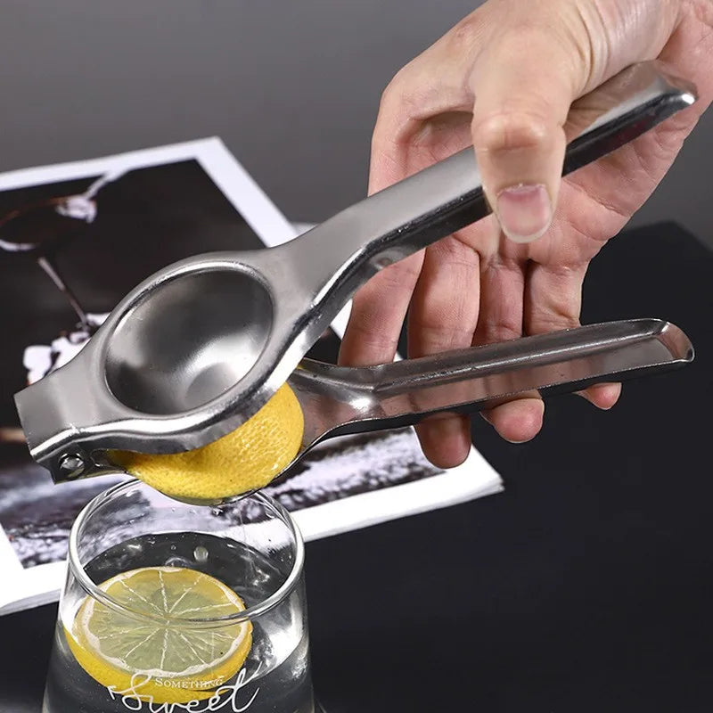 Stainless Steel Lemon Squeezer Manual Juicer Vegetable Fruit Crusher