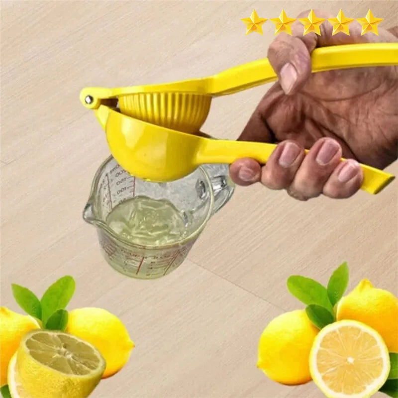 Household Lemon Squeezer Aluminum Hand Press Orange Juicer Portable Kitchen Tool