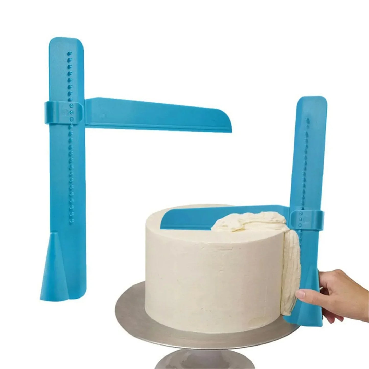 Cake Scraper Smoother Fondant Spatula Decor Tool