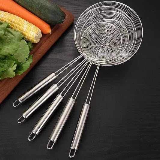 Stainless Steel Skimmer Colander Strainer Kitchen Tool