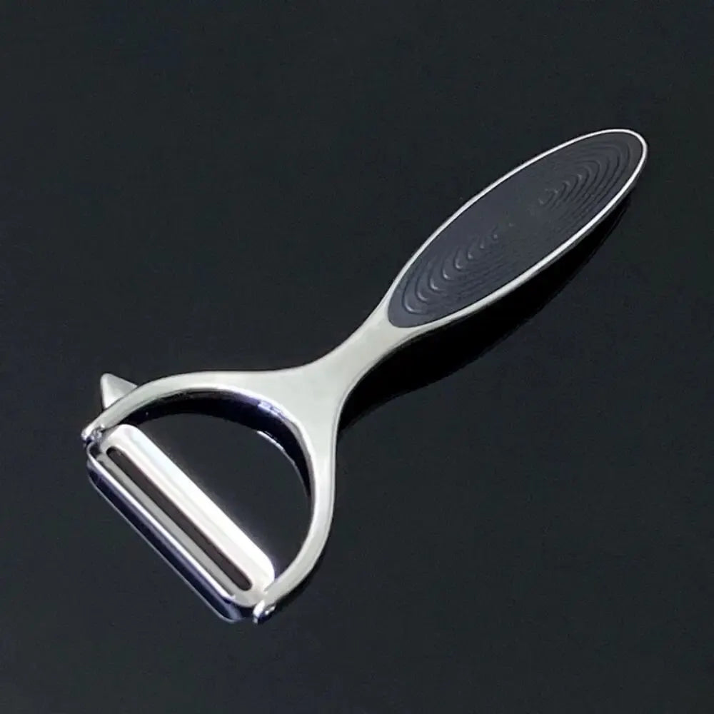 Zinc Alloy Paring Knife Peeler Serrated/Flat Blade Potato Melon Grater