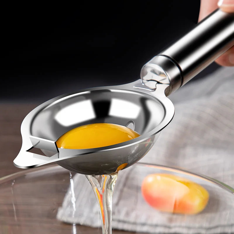 Egg White Separator Stainless Steel Yolk Filter Kitchen Tool