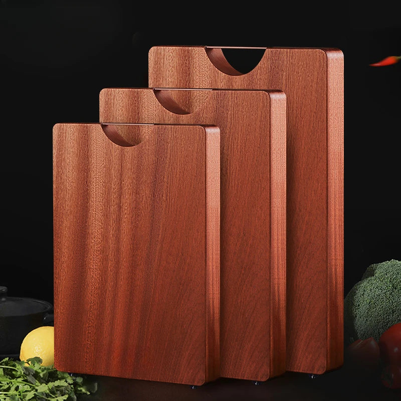 Ebony Solid Wood Antibacterial Cutting Board