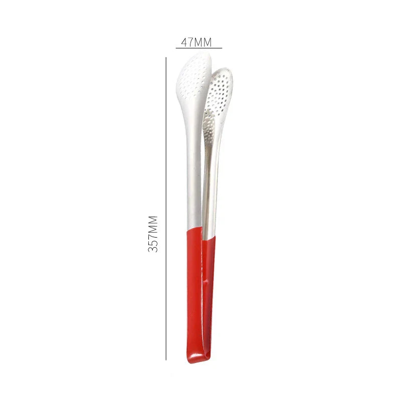 Stainless Steel Food Tongs Nonstick Kitchen Clips