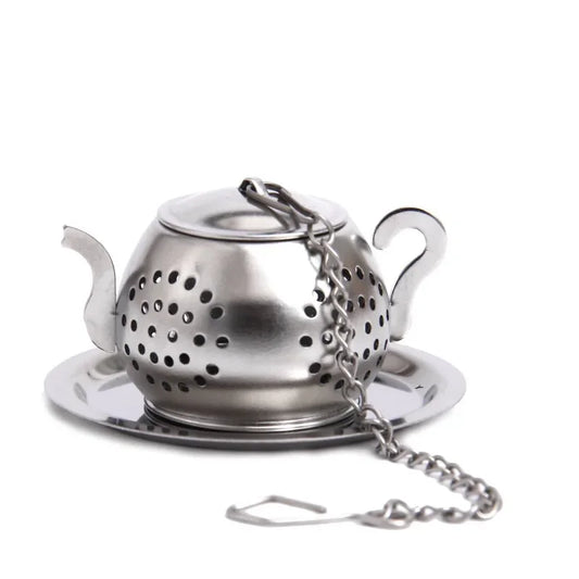 Stainless Steel Teapot Infuser Reusable Tea Strainer Coffee Sieve Kitchen Accessories