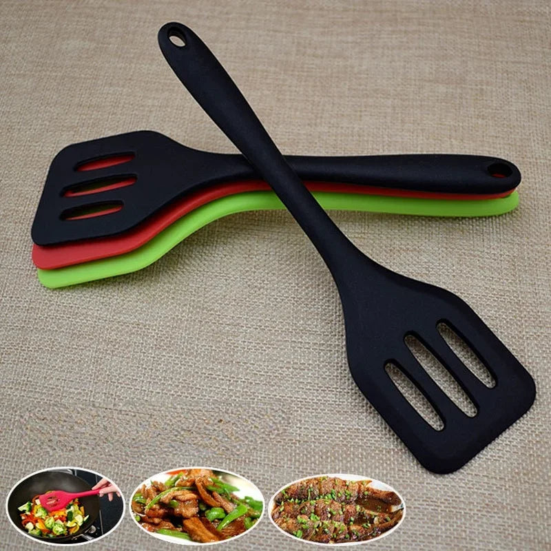 Silicone Spatula Turner Set for Cooking and Frying