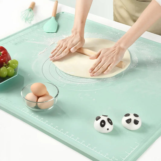 Silicone Baking Mat Non-Slip Pastry Kneading Pad for Dough, Dumplings, Noodles, Pies, Cake