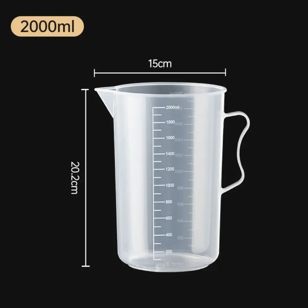 5000ml Food Grade Thickened Plastic Measuring Cup with Scale