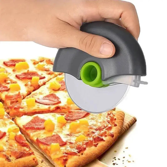 Stainless Steel Pizza Cutter Wheel - Multi-purpose Dough Slicer Tool